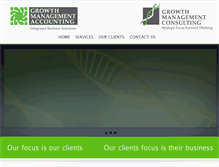 Tablet Screenshot of growthmanagement.com.au